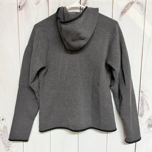 Patagonia Women’s Better Sweater Full Zip Hoody Medium Gray EUC